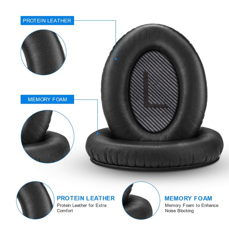 Bose QuietComfort 35 (QC35 II) Headphones Replacement Earpads by Link
