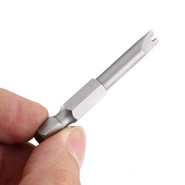 5 Pcs Alloy Steel Screwdriver Drill Bits Set 50mm/2inch Length 1/4" Hex Shank U-shaped Magnetic Power Tools