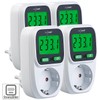 revolt Energy Meter: Set of 4 Digital Energy Cost Meters,
