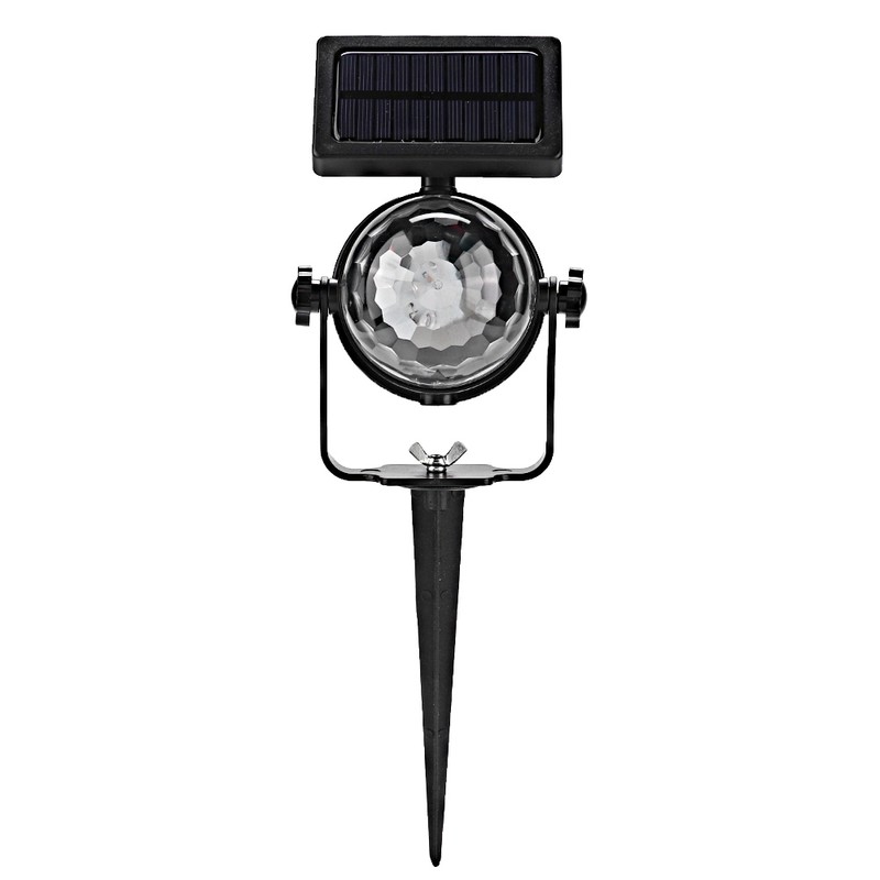 Outdoor Waterproof Solar Panel Festival LED Fairy Spotlight Projector Lamp