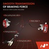 A-Premium Rear Driver and Passenger Side Parking Brake Cable Assembly