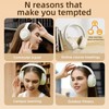 BYDGUMEI L50 Noise-Cancelling Headphones, Wireless Over-Ear Bluetooth Headphones, 50-Hour Playback