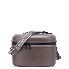 florence by mills Glow Getter Beauty Case, Chestnut