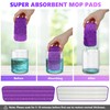 6 Pack Reusable Mop Pads for Swiffer PowerMop, Wood Floor