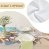 artslion Rectangle Waterproof 60x84in Wipeable Table Cover Non-PVC Fabric Seaside