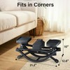 HOWHAI Rock Stepper for Exercise at Home, Low-Impact Side to