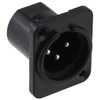 Greluma 6 PCS XLR Male 3 Pin Panel Jack XLR