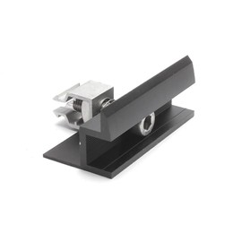 End Clamp 30 mm with Click System (Black, Anodised)