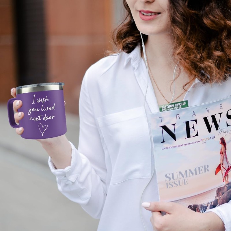 Bubble Hugs I Wish You Lived Next Door Mug 14