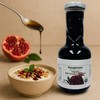 100% Organic Pomegranate Molasses 12.35 Oz Glass Bottle, No Sugar