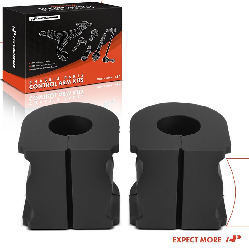 A-Premium 2 x Rear To Frame Sway Bar Bushing Kit,