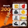 Flashforge Nozzle Assembly for AD5X 3D Printer, 0.25mm