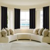 PANELSBURG 48 Inch Length Small Window Curtains for Kitchen,Thermal Insulated