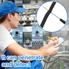 Lekgavd 4pcs Test Probe Pins, 0.7 mm Stainless Steel Insulation