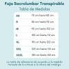 Faja Sacrolumbar Transpirable (Beige, M)