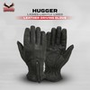 Hugger Ladies Lightly Lined Water Resistant Leather Motorcycle or Driving