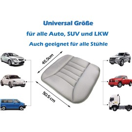Big Ant Seat Cover Car Seat Cushion Soft Seat Cushion Orthopaedic Cushion Seat Cover, grey