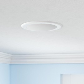 ECOELER 5/6" LED Disc Light, 16.5W 5000K Daylight,1000Lm, Dimmable LED Flush Mount Ceiling Light Fixture for Home Improved, Install with J-Box or Recessed Can, ETL & FCC Listed