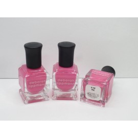DEBORAH LIPPMANN NAIL POLISH IN THE PINK 0.27 OZ (LOT OF 3)