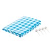 Asahi Koyo Leisure Sheet, Gingham Check Button, Large Size, Approx.