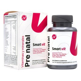 Smart Vit Prenatal Vitaminasminerales Suplemento Alimenticio