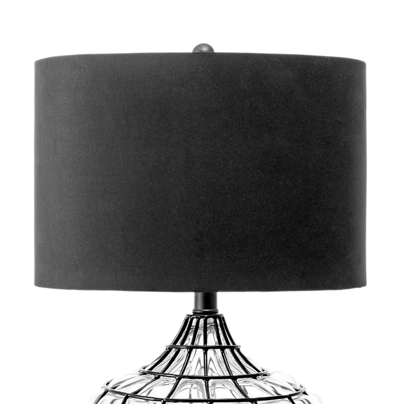 nuLOOM Newburgh 20" Glass Table Lamp