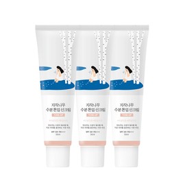 roundlab [3개 SET] 라운드랩 자작나무 수분 톤업 선크림 50ml (SPF 50+ PA++++)