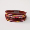 Long tiantian Leather Wrap Bracelets for Women Western Outfit Accessories