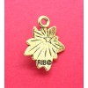 Unbranded 18 pcs ANT GOLDTONE Christmas POINSETTIA SETS Charms Pendants