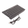 Keyboard 78 Key Mute Ultra Thin Wired Mini USB Interface