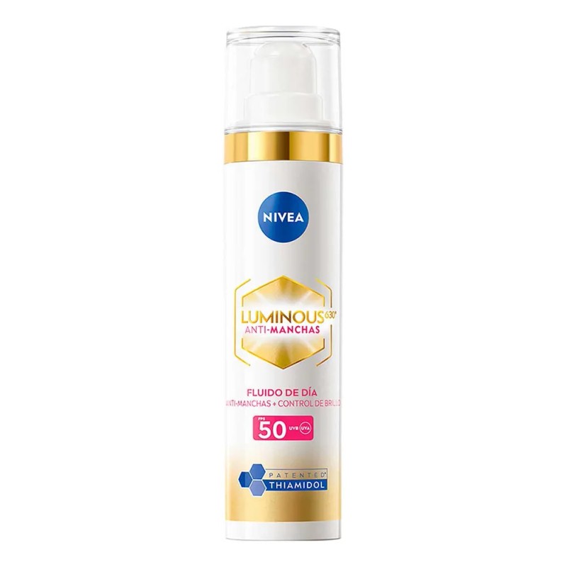 Fluido NIVEA Luminous Antimanchas Cellular Fps50 40ml Tipo de piel