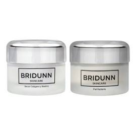 Pack de Belleza Facial Bridunn Skincare Rejuvenecedora y Despigmentante Piel Radiante y Serum Colgeno y Elastina 30ml para Todo Tipo de Piel          
