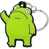 EACTEL Funny Frog Key Chain Animal Cartoon Keyrings PVC Key