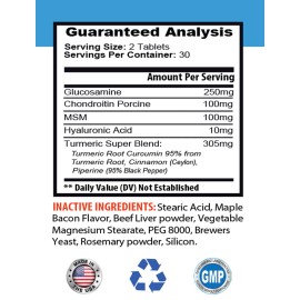 Pets Health Solution MSM support - JOINT SUPPLEMENT FOR CATS - Pet joint care 2 Bottle 120Tablet