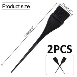 2 Pcs Hair Coloring Brush, Hair Dyeing Comb Brush, Portable Hair Coloring Brushes, DIY Tinting Brush, Applicator for Hairdressing Suitable For All Hair Types And Lengths