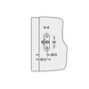 Gedotec Flap-Ex flap fitting for furniture flaps, folding fitting with