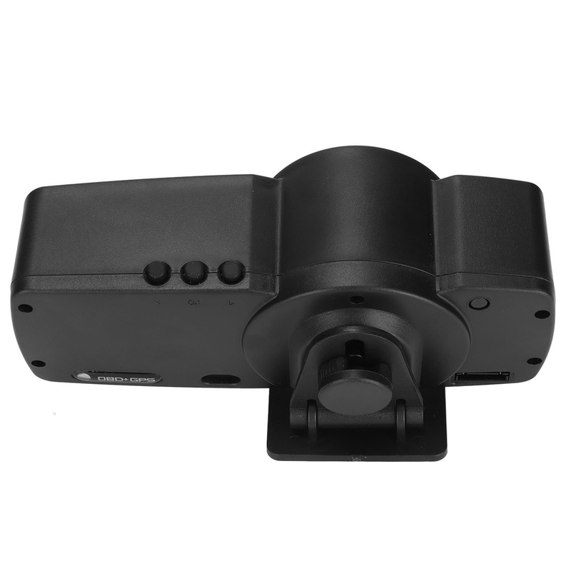 Car HUD OBDII GPS 3 LCD Screen Overspeed Alarm Multifunction