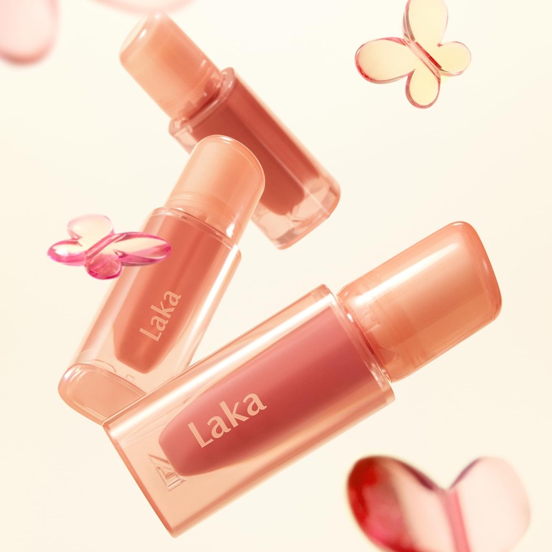 Laka Jelly Nude Gloss #308 Rosaling Lip Gloss Genuine Japanese