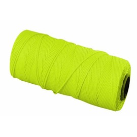 Bon 11-878 18 No.1000-Feet EZC Bricklayers Braided Nylon Line, Neon Yellow