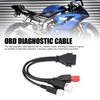 3 In 1 Motorcycle OBD Diagnostic Cable 16Pin to 3PIN