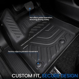 JOULARISE Floor Mats for Nissan Rogue 2021-2026 (No fit Sport) w/Cargo Mat