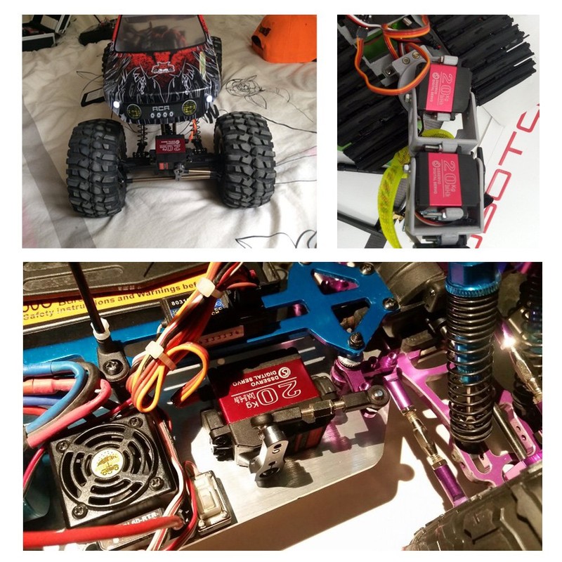 ANNIMOS 20KG Digital Servo High Torque Full Metal Gear Waterproof