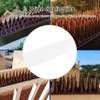 12Pcs Outdoor Plastic Anti Bird Spike Strips Repellent Defender for