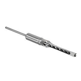 CoCud Square Hole Drill Bit 5/16 Inch Square Gouge Chisel Made of High Quality Carbon Steel with Case - (Applications: for Wood Drilling and Repairs)