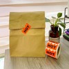 Hybsk 500pcs Rave Hot Stickers 2 x 1-1/5 Inch Fluorescent