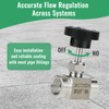 Angry Pony 3/8 Needle Valve, Stainless Steel 304 Needle Valve