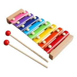 Xilofono Infantil 8 Notas Madera Didactico-montessori Juguet                                                                                          