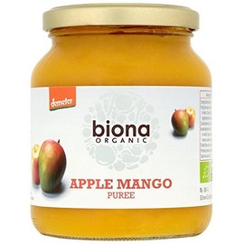 (6 PACK) - Biona - Org Apple & Mango Puree | 350g | 6 PACK BUNDLE