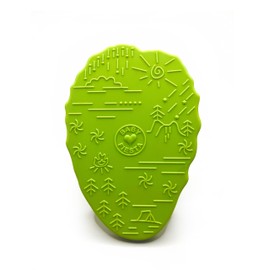 Mexican Baby Teether, Silicone Teething Toy for Teeth Relief, Soothing Grip for 3+ Months, BPA-Free (Nopal)