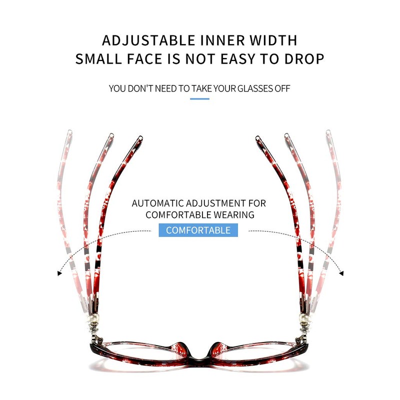 PLOPLO Progressive Multifocal Multifocus Glasses Anti Blue Light Blocking Computer